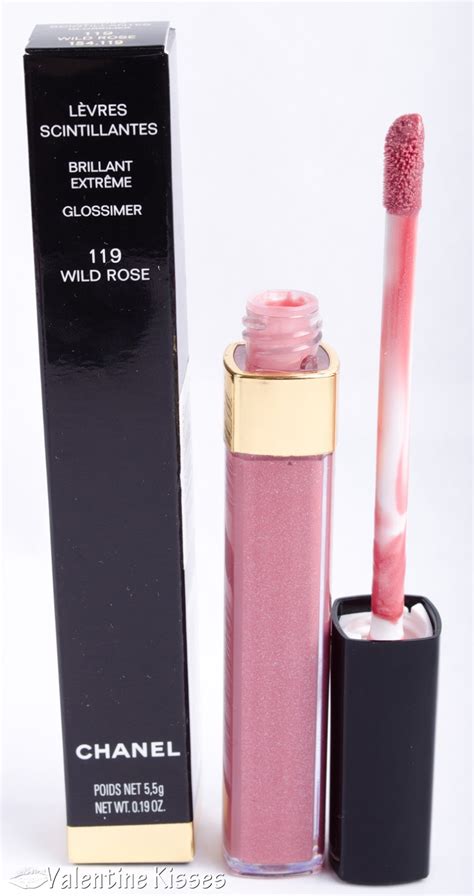 chanel glossimer wild rose|Chanel levres glossimer lip gloss.